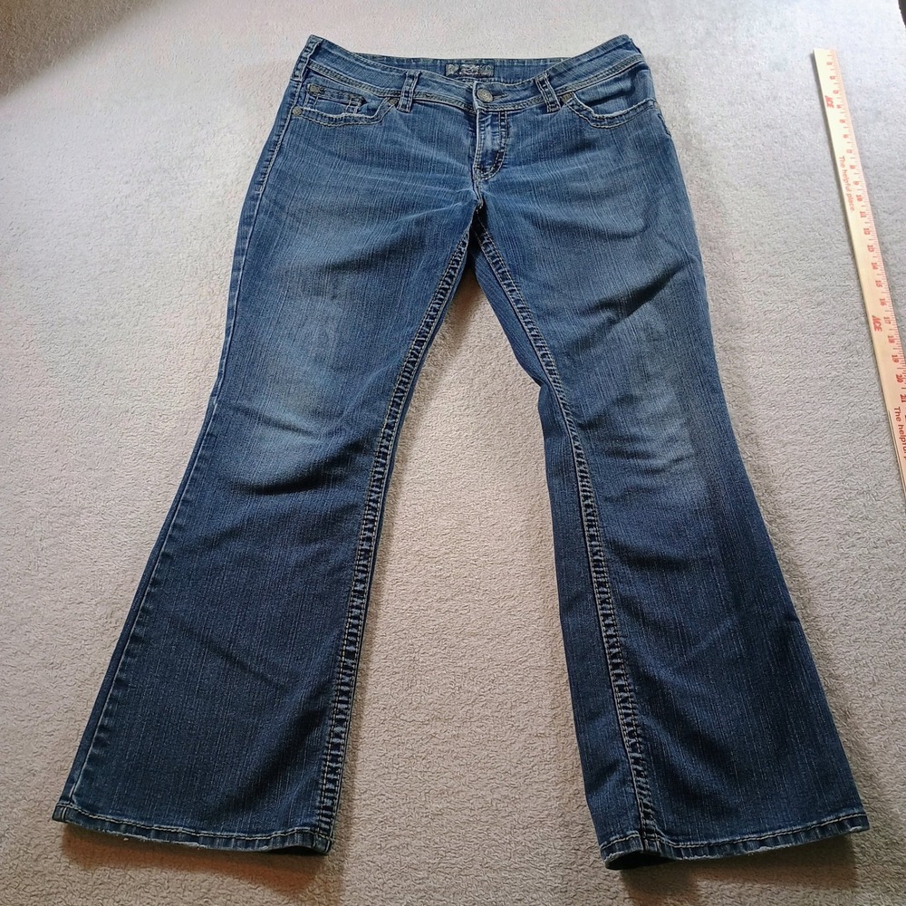 Classic Women's Blue Denim Bootcut Jeans
